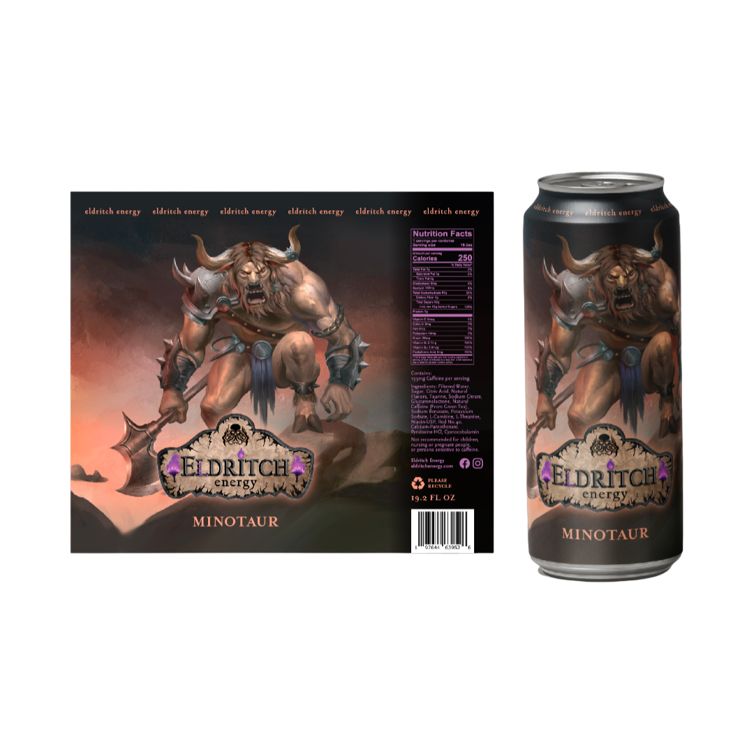 9 Count Eldritch Energy Minotaur 19.2 oz cans